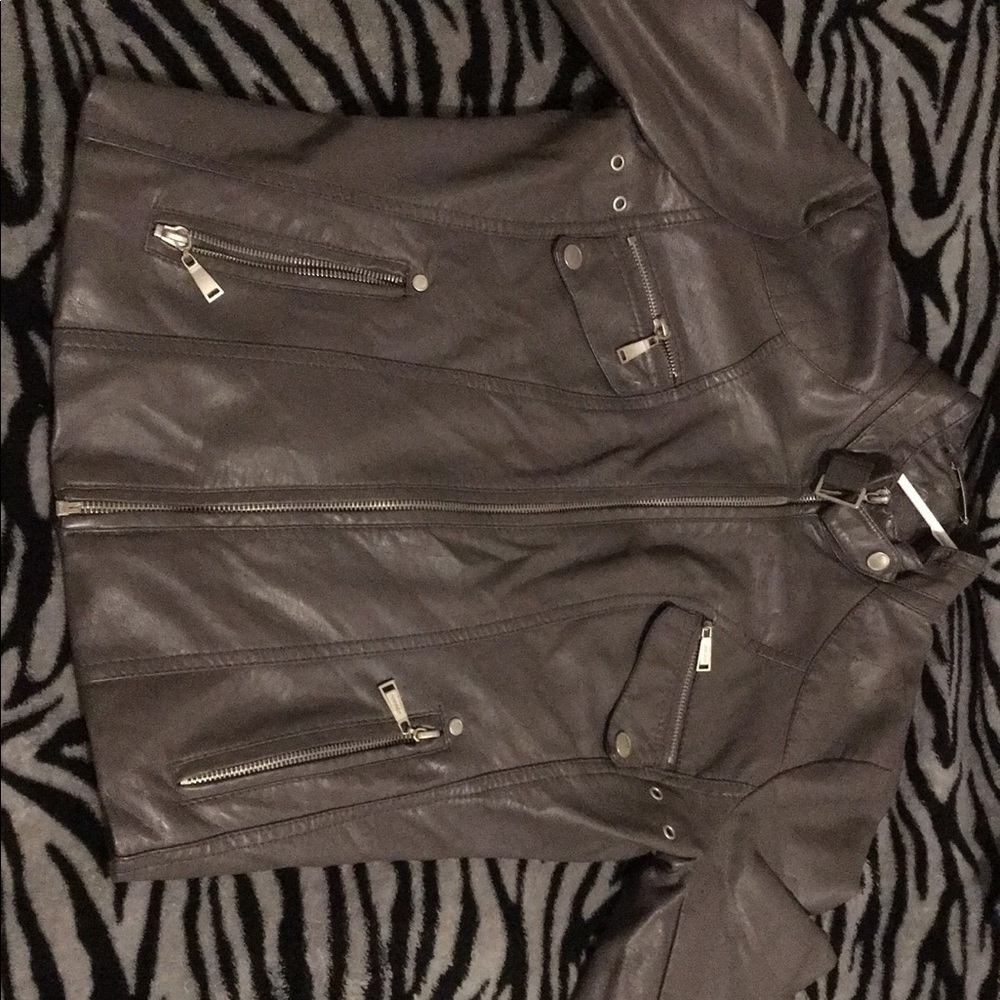 Leather jacket